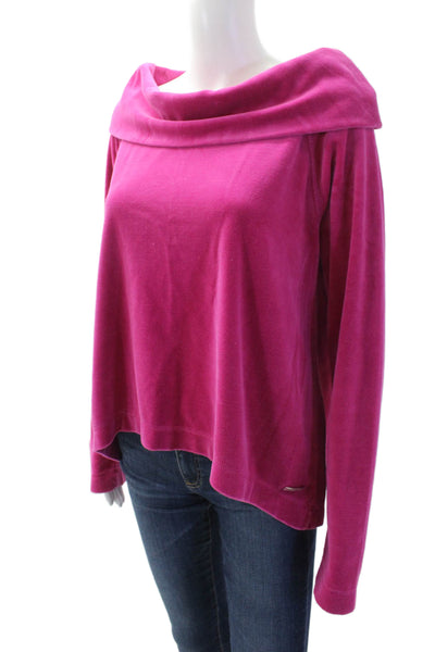 Calvin Klein Unisex Pink Pullover Sweater Cotton Blend Size L