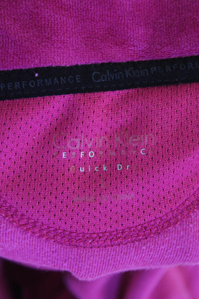 Calvin Klein Unisex Pink Pullover Sweater Cotton Blend Size L