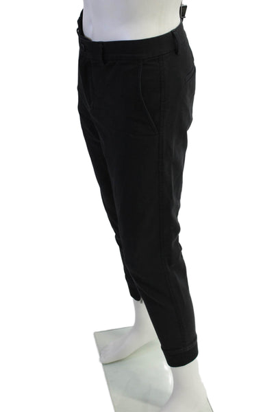 Club Monaco Mens Solid Four Pocket Slim Fit Pants Black Size 32