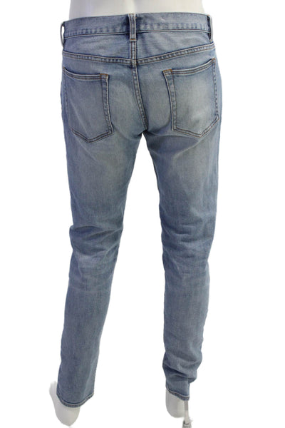 Club Monaco Men Light Blue Skinny Tapered Jeans Size 31