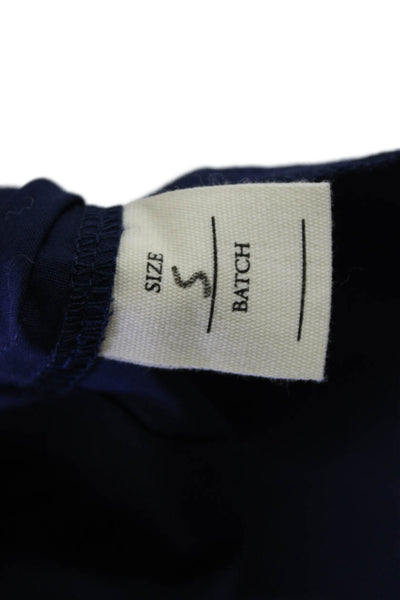 Grammar Women Dark Blue Shirt Dress Organic Cotton Size S