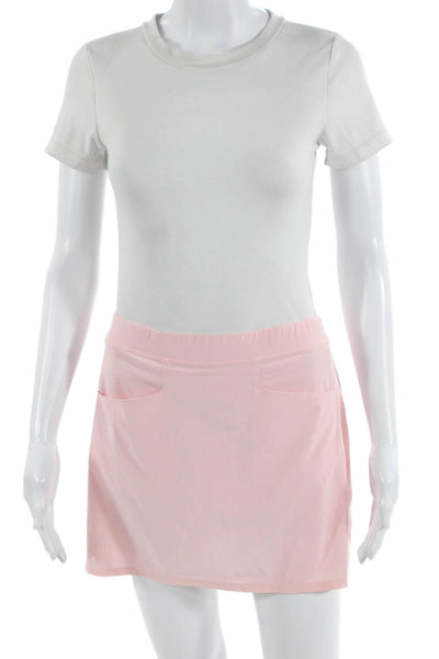 RLX Ralph Lauren Womens Athletic A-Line Short Tennis Skirt Pink Size S