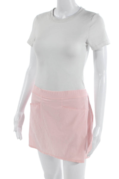 RLX Ralph Lauren Womens Athletic A-Line Short Tennis Skirt Pink Size S