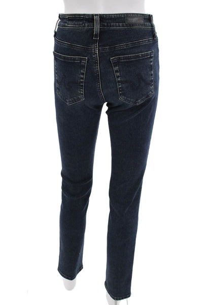 Adriano Goldschmied Womens Skinny Ankle Jeans Dark Blue Size 26