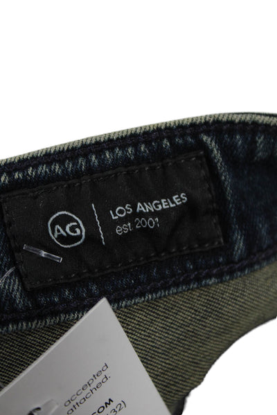 Adriano Goldschmied Womens Skinny Ankle Jeans Dark Blue Size 26
