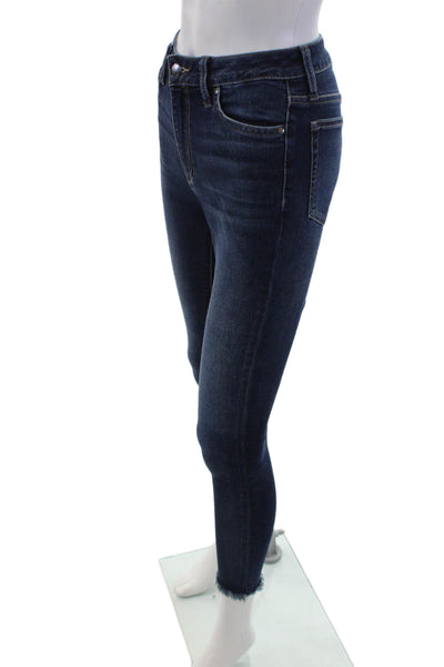 Joes Womens Ankle Skinny Dark Blue Mid-Rise Jeans Size 25