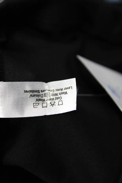 All Access Women Windbreaker Black High Neck Zip Long Sleeve Size S
