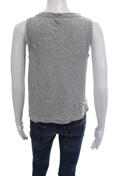 Eberjey Women Basic Jersey Tank Gray Sleeveless Size S