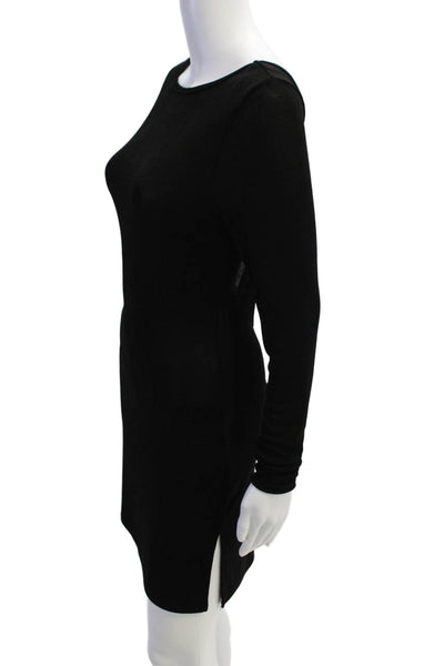 Lioness Womens Black Bodycon Mini Dress Size S