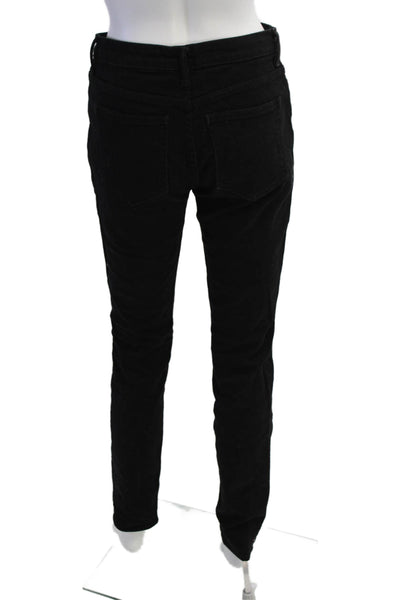 Denim X Alexander Wang Womens Black Mid Rise Jeans Button Fly Size 27