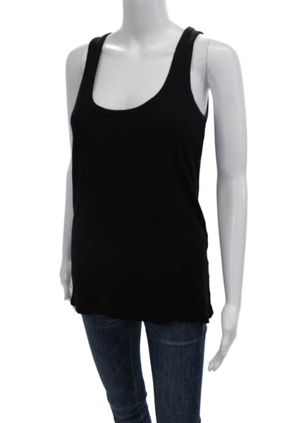 Hatch Women Maternity Basic Tank Black Sleeveless Size 3