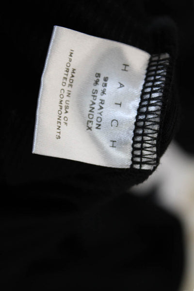 Hatch Women Maternity Basic Tank Black Sleeveless Size 3