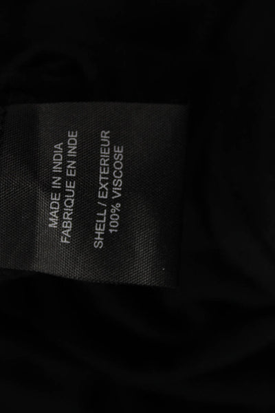 Gryphon New York Women Sheath Dress Black Long Sleeve Knee-Length Size S