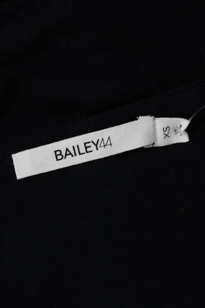 Bailey 44 Women Fit & Flare Tank Dress Black V-Neck Size XS