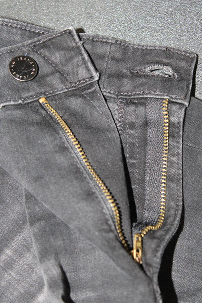 AG Unisex Skinny Straight Black Jeans Size 27