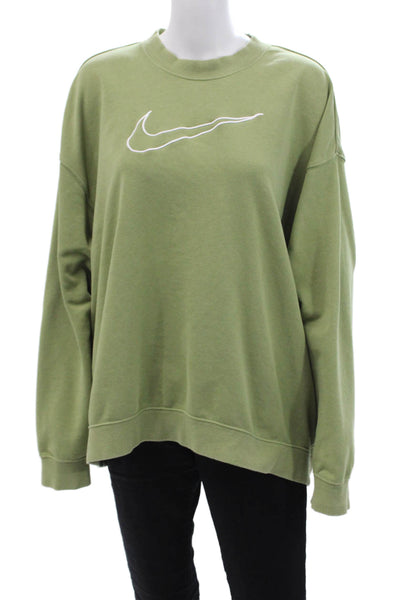 Nike Unisex Pullover Sweatshirt Green Size XL