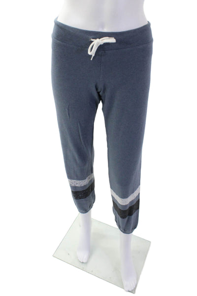Monrow Women's Tapered Leg Drawstring Waist Jogger Pants Gray Size XS