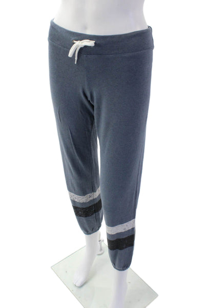 Monrow Women's Tapered Leg Drawstring Waist Jogger Pants Gray Size XS