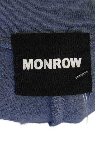 Monrow Women's Tapered Leg Drawstring Waist Jogger Pants Gray Size XS
