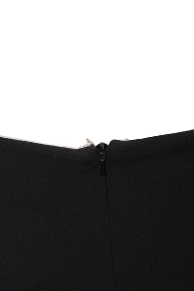 Aqua Women Black Sleeveless Sheath Maxi Dress Polyester Hook & Eye Size 12