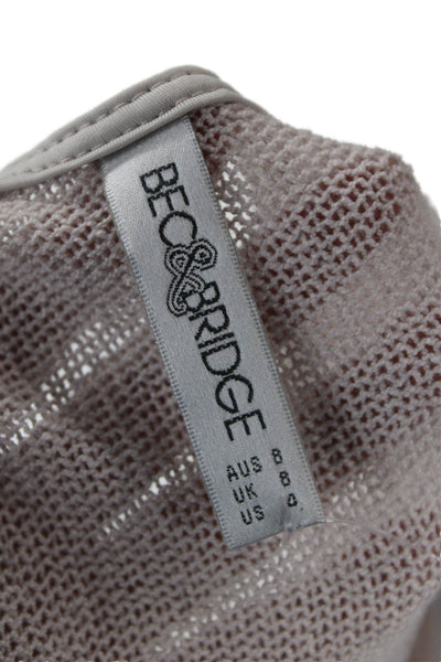 Bec & Bridge Womens Beige Basic Camisole Size 4