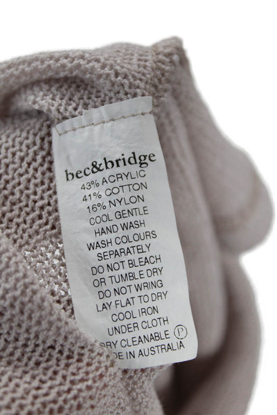 Bec & Bridge Womens Beige Basic Camisole Size 4