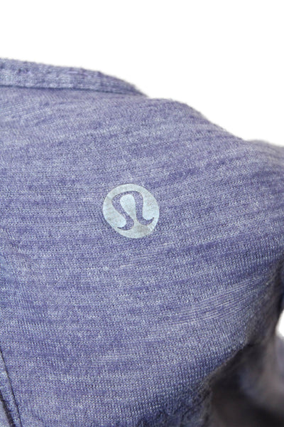 Lululemon Womens Purple Sleeveless Tank Round Neck Nylon Blend Size S