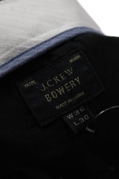 J Crew Mens Wool Flat Front Straight Dress Pants Gray Size 36