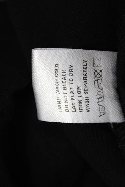 Superdown Women Bodycon Mini Dress Black V-Neck Sleeveless Size M