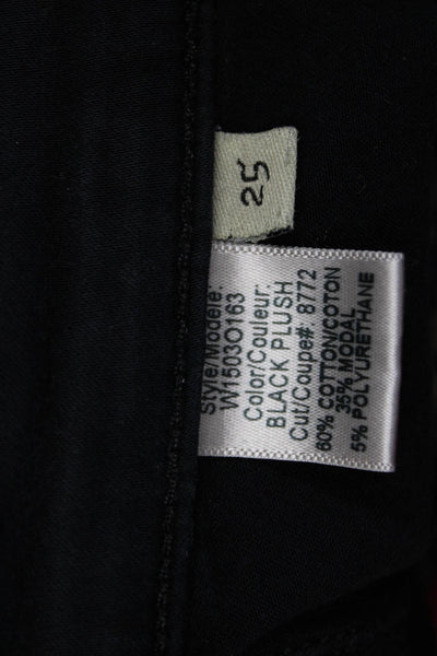 Rag & Bone Women Skinny Mid-Rise Black Jegging Jeans Size 25