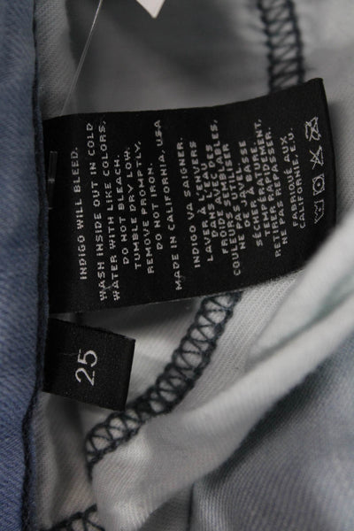 J Brand Women Skinny Ankle Mid-Rise Light Blue Jeans Size 25