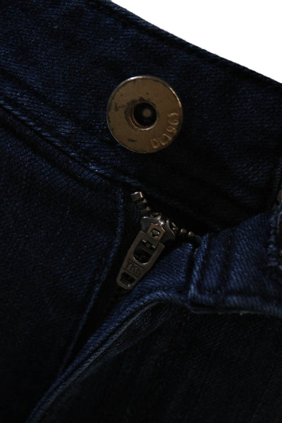 DL 1961 Women Dark Blue Mid-Rise Skinny Ankle Jeans Size 24