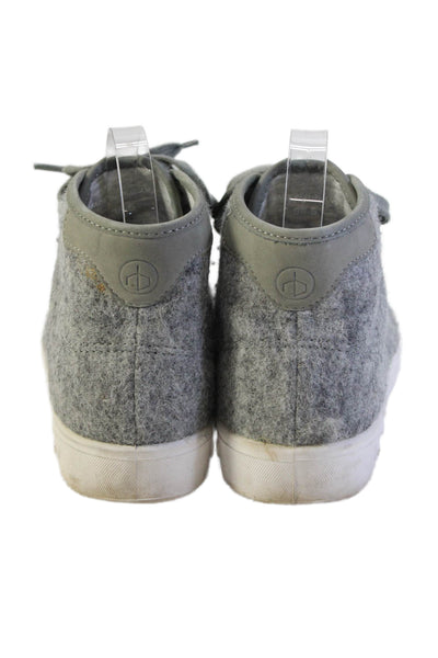 Rag & Bone Womens Round Toe Lace Up High Top Sneakers Gray 38.5 8.5