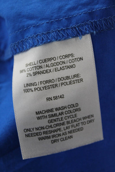 London Times Women Maxi Sundress Square Neck Blue Zip Size 6