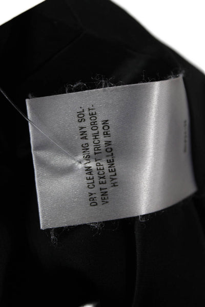 Lafayette 148 New York Womens Button Down Suit Jacket Grey Size 8