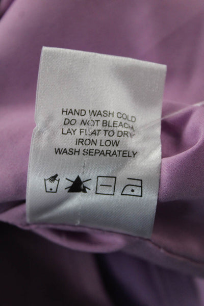 Superdown, Women Bodycon Mini Purple Sleeveless Dress Hook & Eye Size S