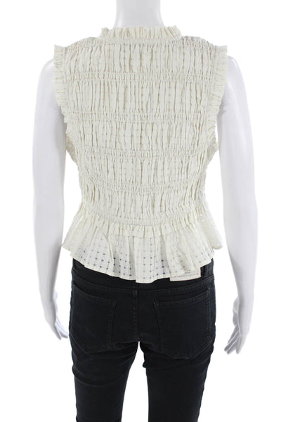 Avenue Montaigne Women Cropped Striped Brown Pants Size 2