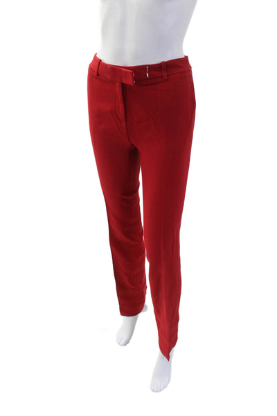 Michael Kors Collection Womens Red Dress Pants Size 2