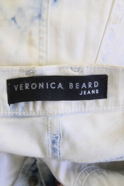 Veronica Beard, Women White High Rise Cropped Skinny Ankle Jeans Size 26