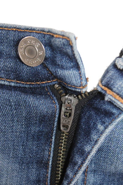 Rag & Bone Jean Women Skinny Ankle Jeans Blue Low Rise Size 28