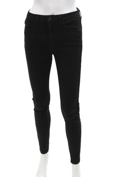L'Agence Women Skinny Jeans Black High Rise Size 26
