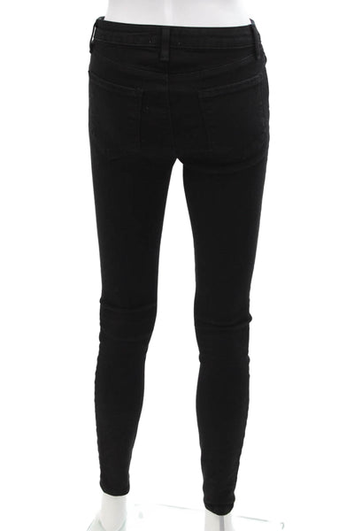 L'Agence Women Skinny Jeans Black High Rise Size 26