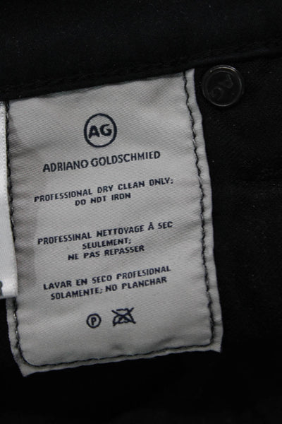 AG Adriano Goldschmied Womens The Legging Ankle Skinny Pants Black Size 25