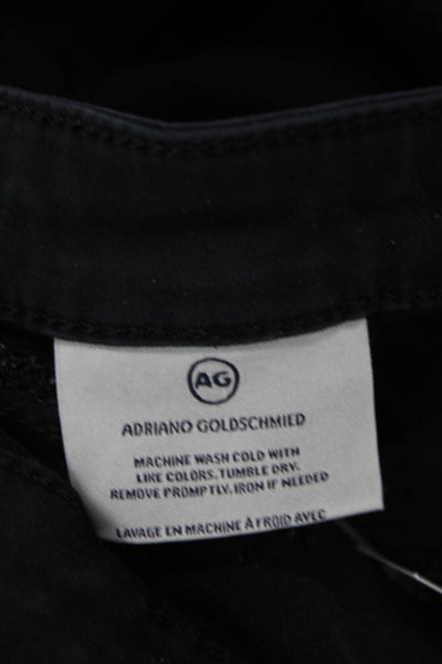 AG Adriano Goldschmied Womens The Legging Ankle Pants Black Size 26
