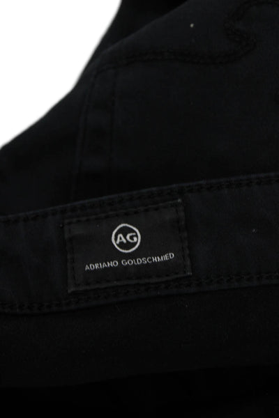 AG Adriano Goldschmied Womens The Legging Ankle Pants Black Size 26