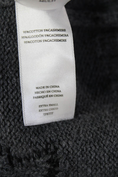 Rails Unisex Dark Gray Moon Graphic Pullover Sweater Size XS