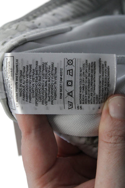 Adidas Mens Jogger Sweatpants Gray Camo Drawstring Size S