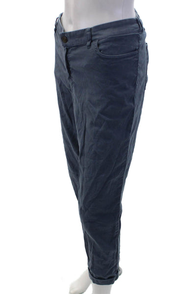 Hatch Women Cropped Chino Pants Dark Blue Maternity Size 1