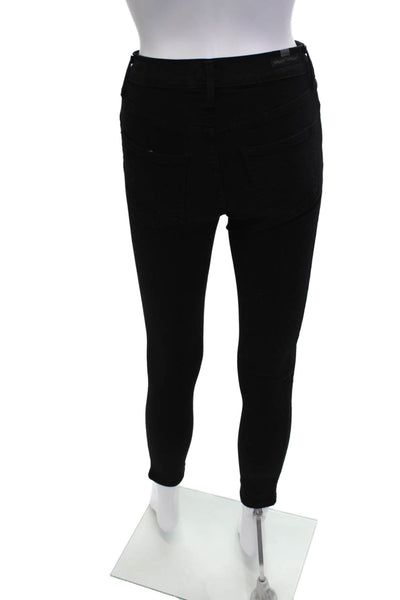 Citizens of Humanity Women Ankle Skinny Jeans Black Maternity Size 24