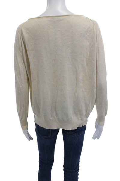 Joie Women Pullover Beige Size XS